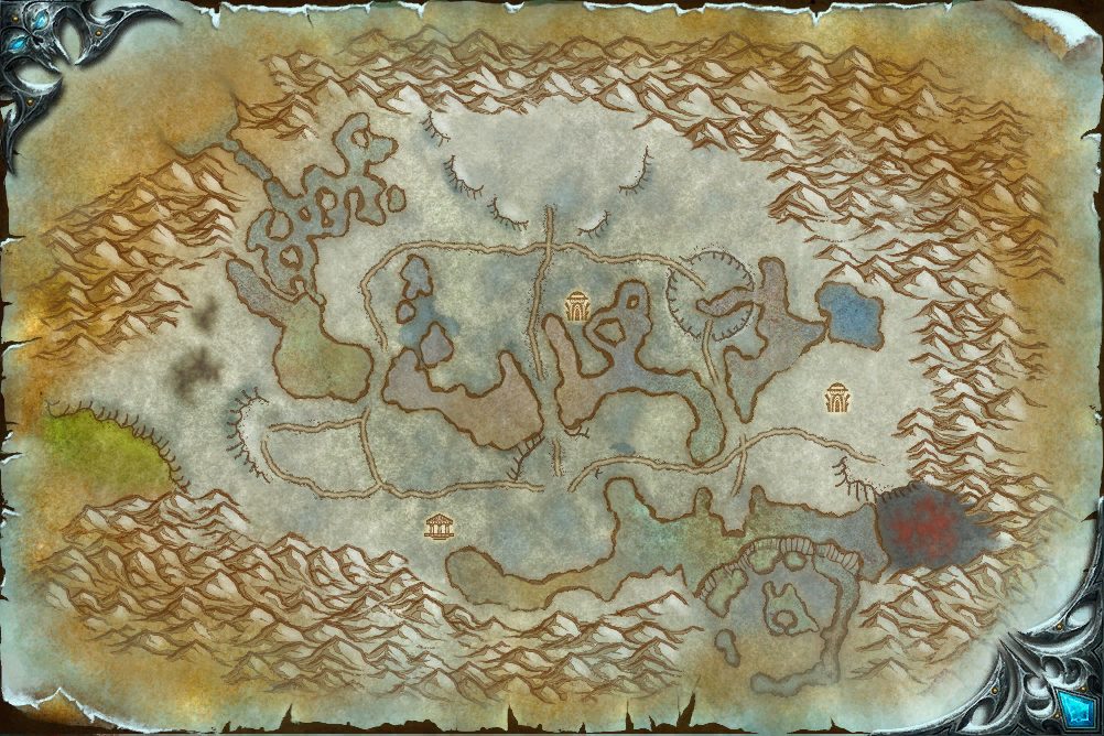 Wintergrasp zone map