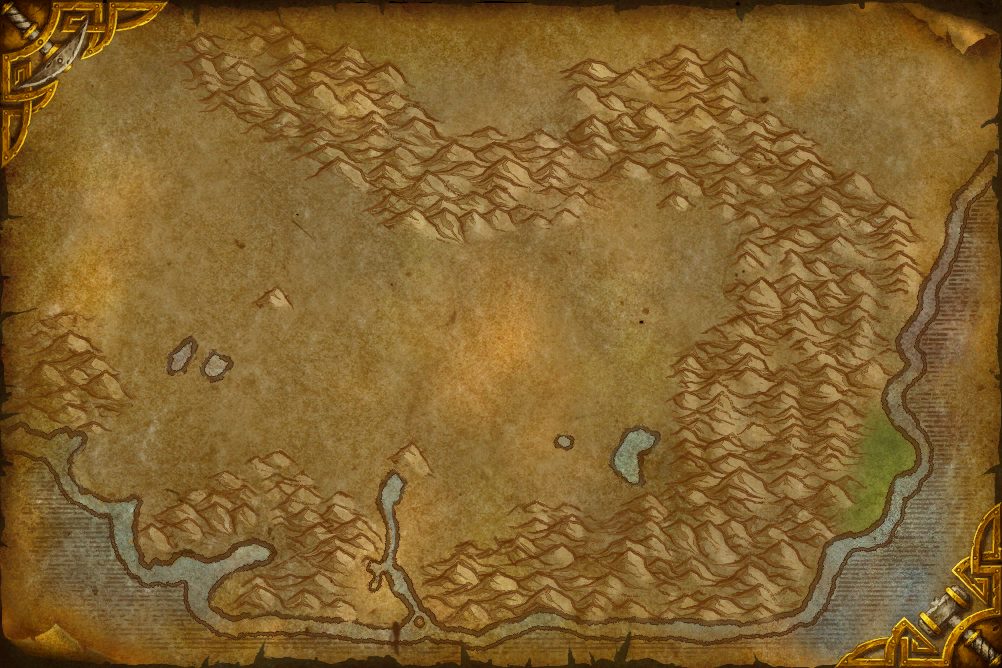 Arathi Highlands zone map