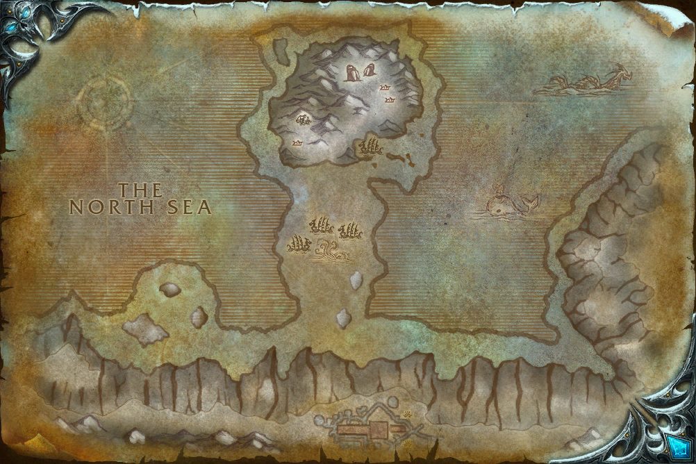 Hrothgar's Landing zone map