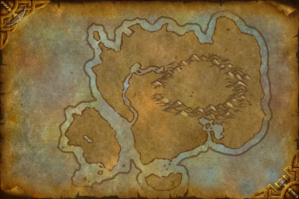 The Lost Isles zone map
