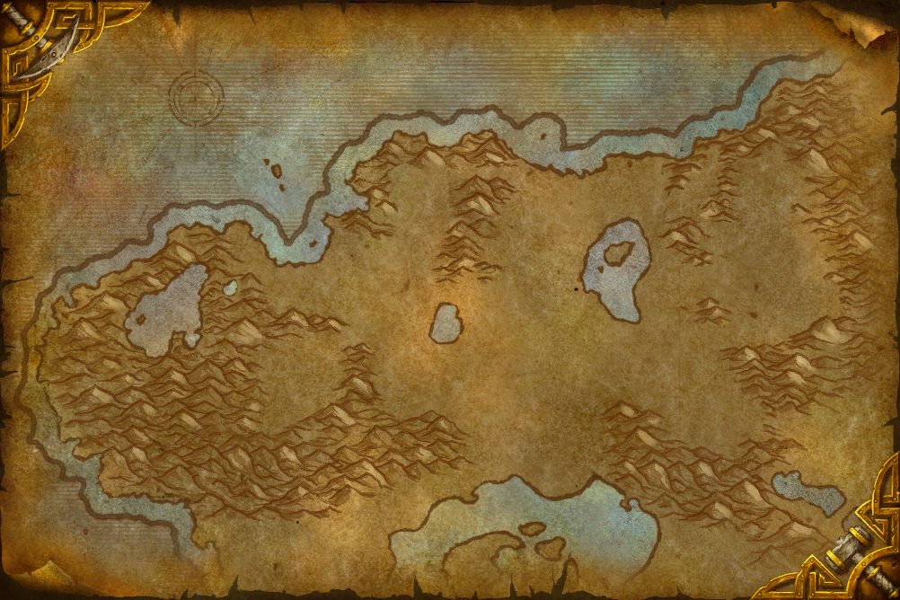 Tirisfal Glades zone map