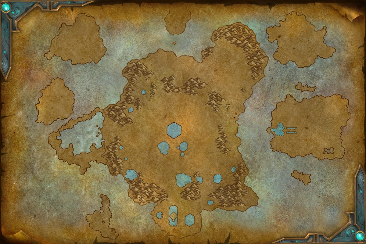 Zereth Mortis zone map