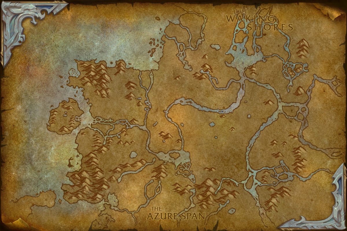 Ohn'ahran Plains zone map