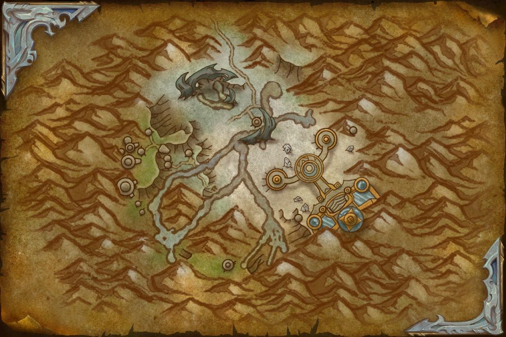 The Primalist Future zone map