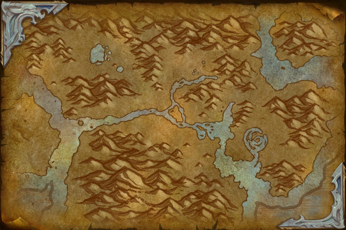 The Forbidden Reach zone map