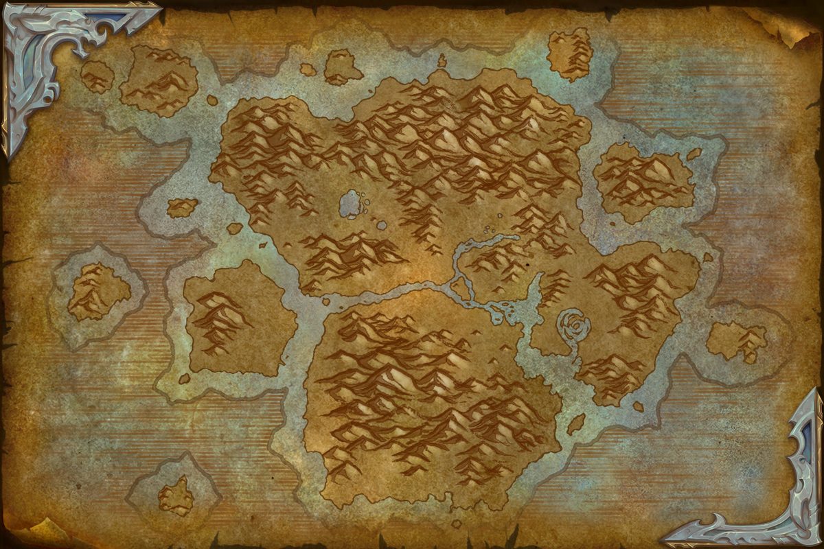 The Forbidden Reach zone map