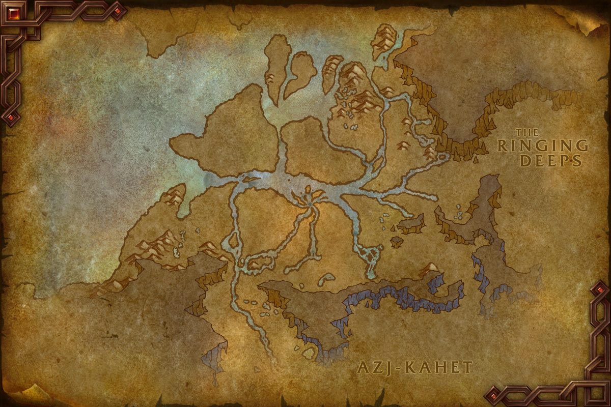 Hallowfall zone map