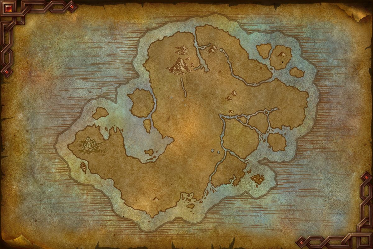 Isle of Dorn zone map