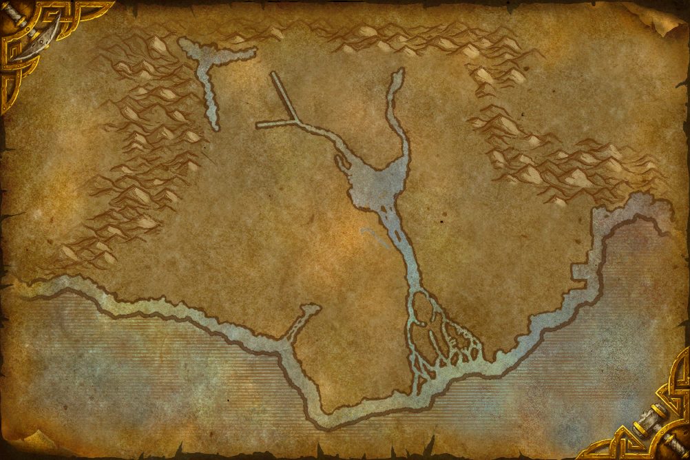 Uldum zone map