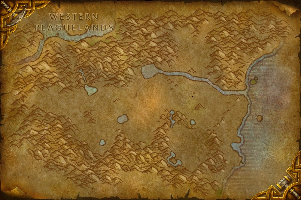 The Hinterlands zone map