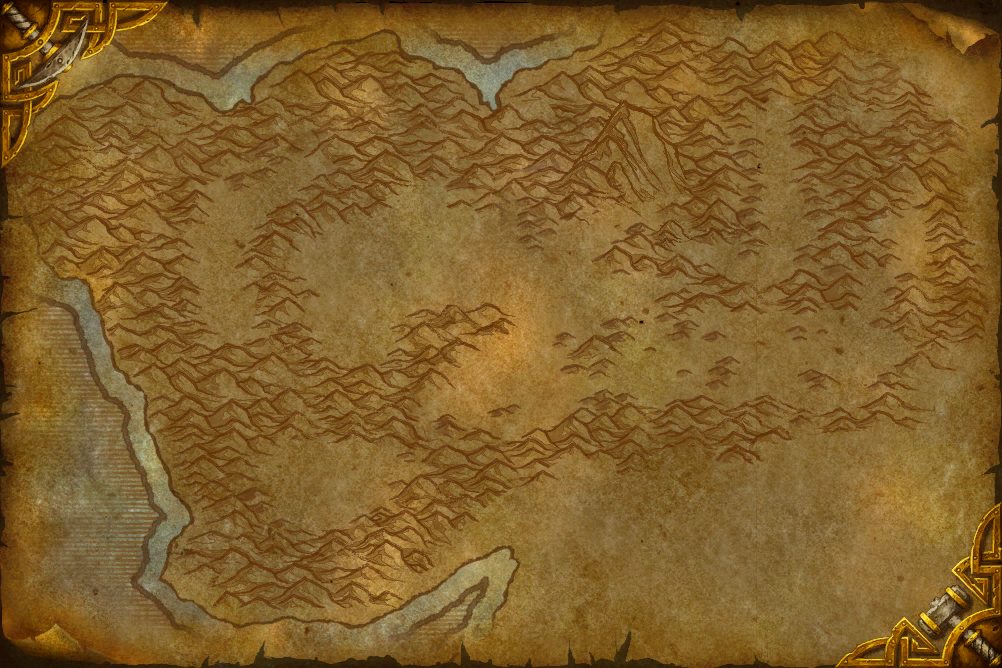 Dun Morogh zone map