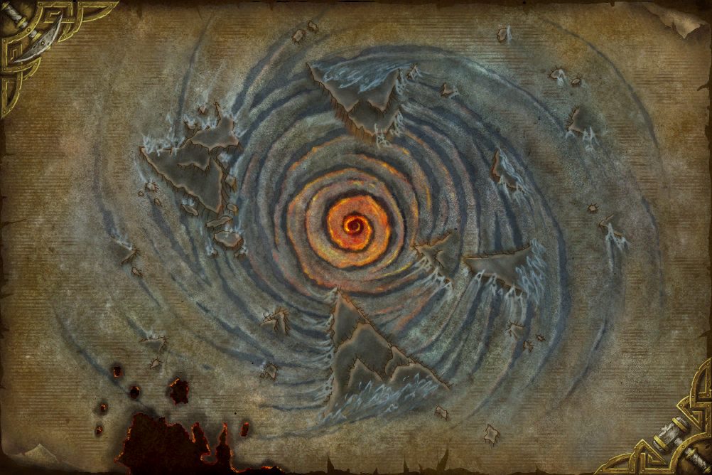 The Maelstrom zone map