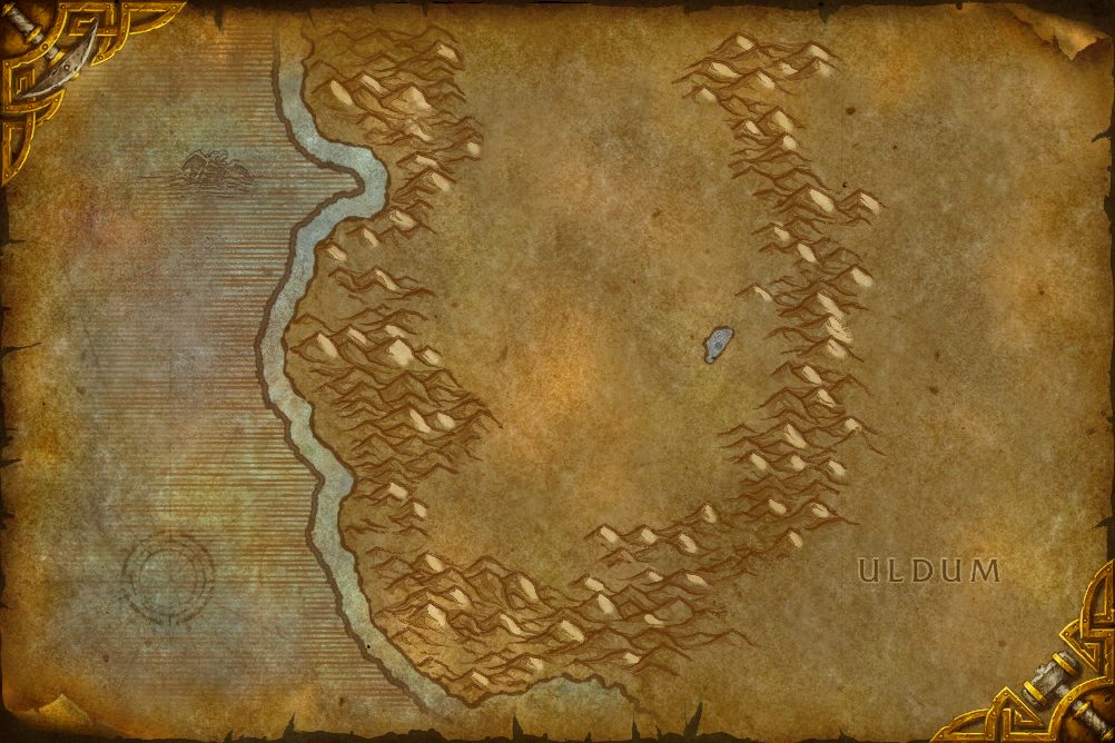 Ahn'Qiraj: The Fallen Kingdom zone map