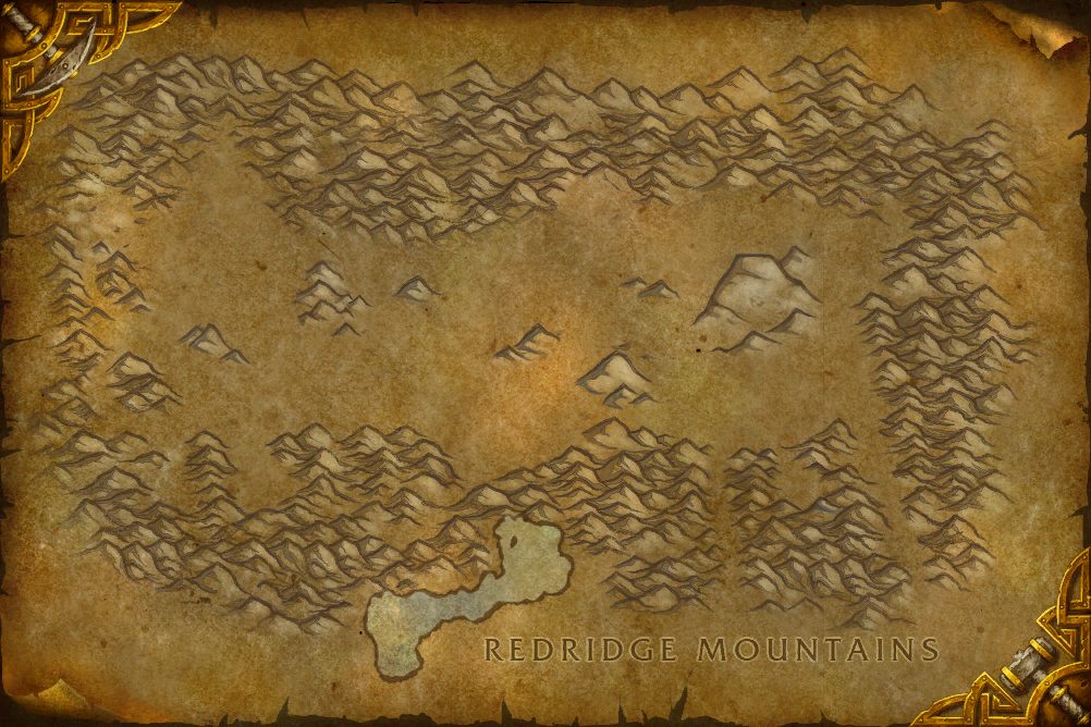 Burning Steppes zone map