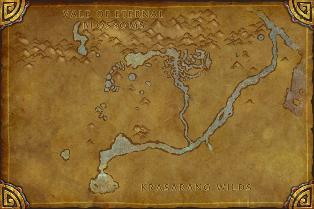 Valley of the Four Winds zone map