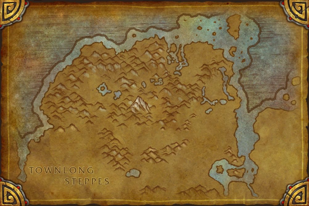 Kun-Lai Summit zone map