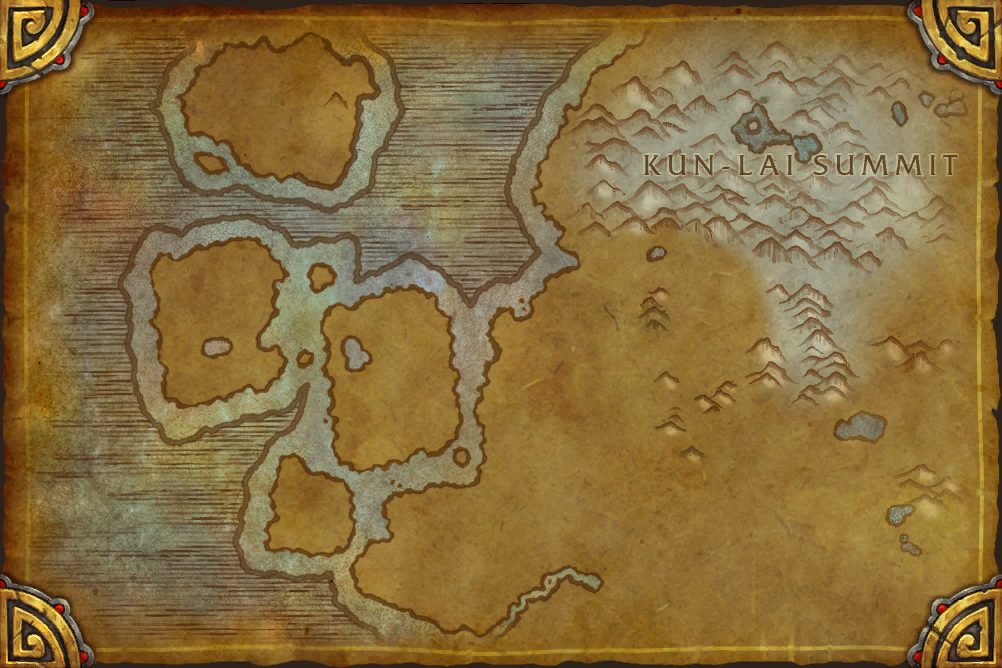 Townlong Steppes zone map