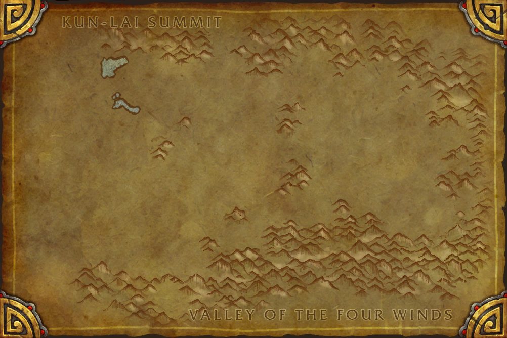 Vale of Eternal Blossoms zone map