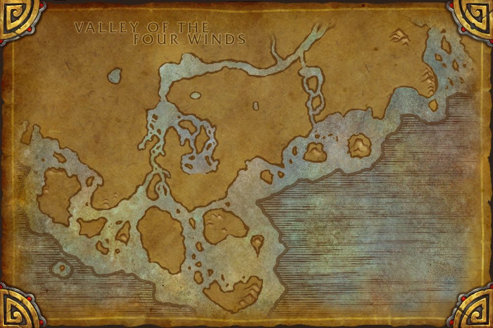 Krasarang Wilds zone map