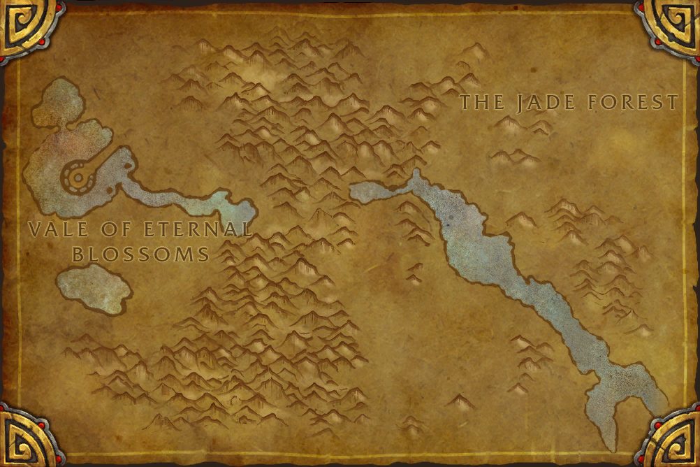The Veiled Stair zone map