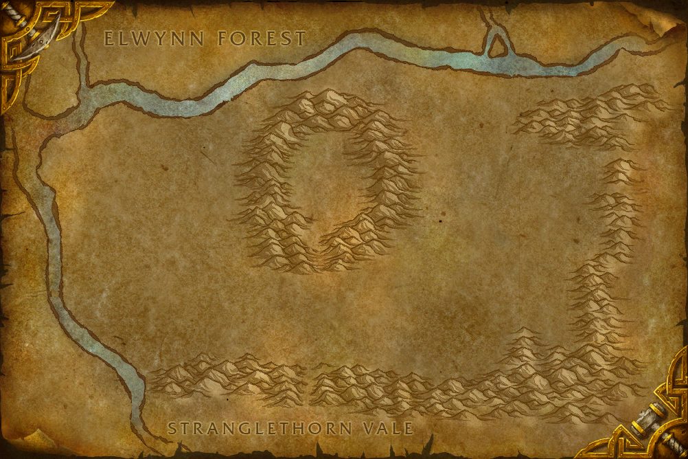 Duskwood zone map