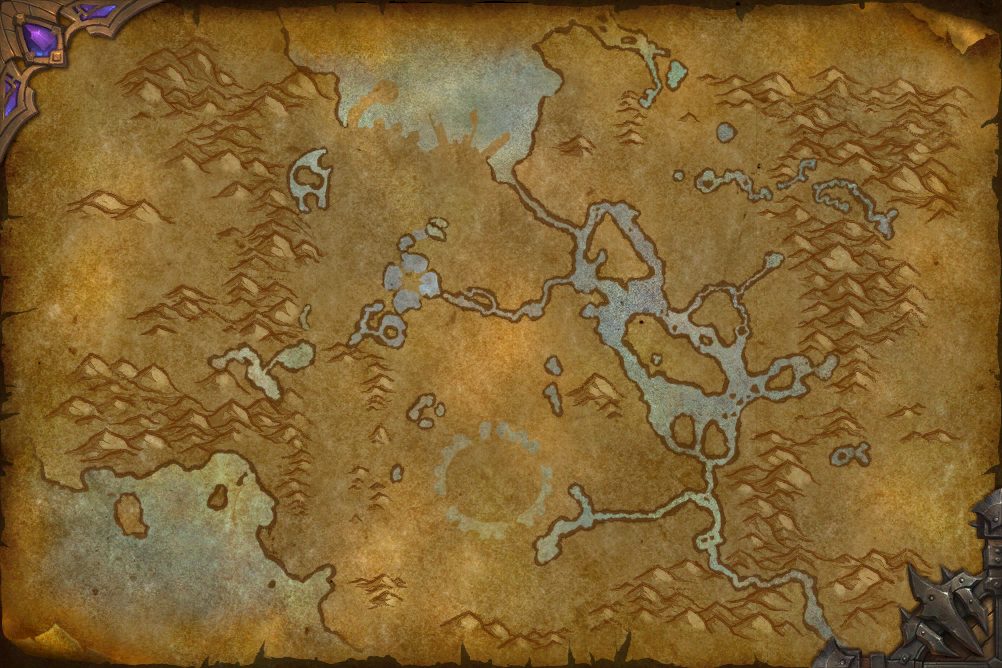 Talador zone map