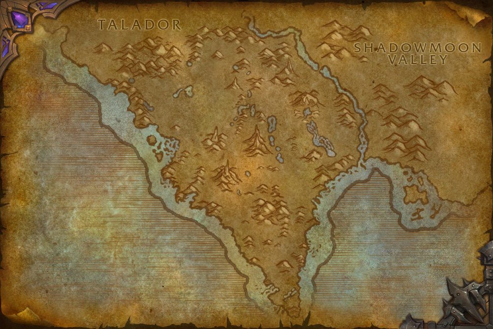 Spires of Arak zone map