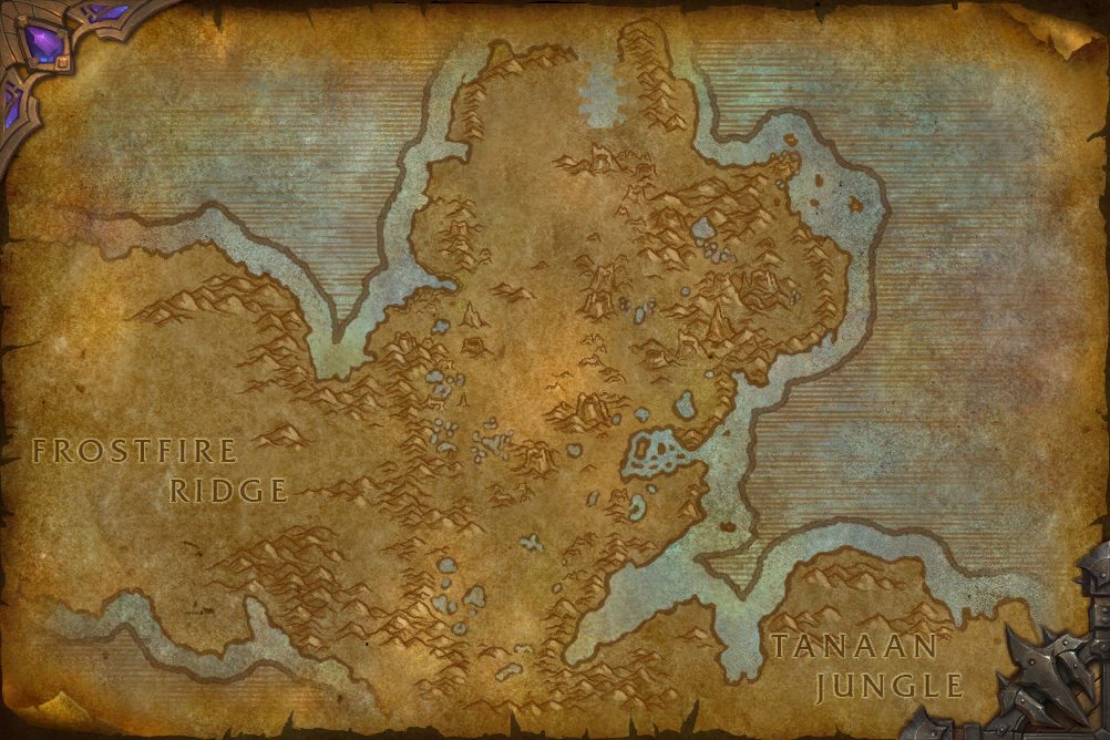 Gorgrond zone map