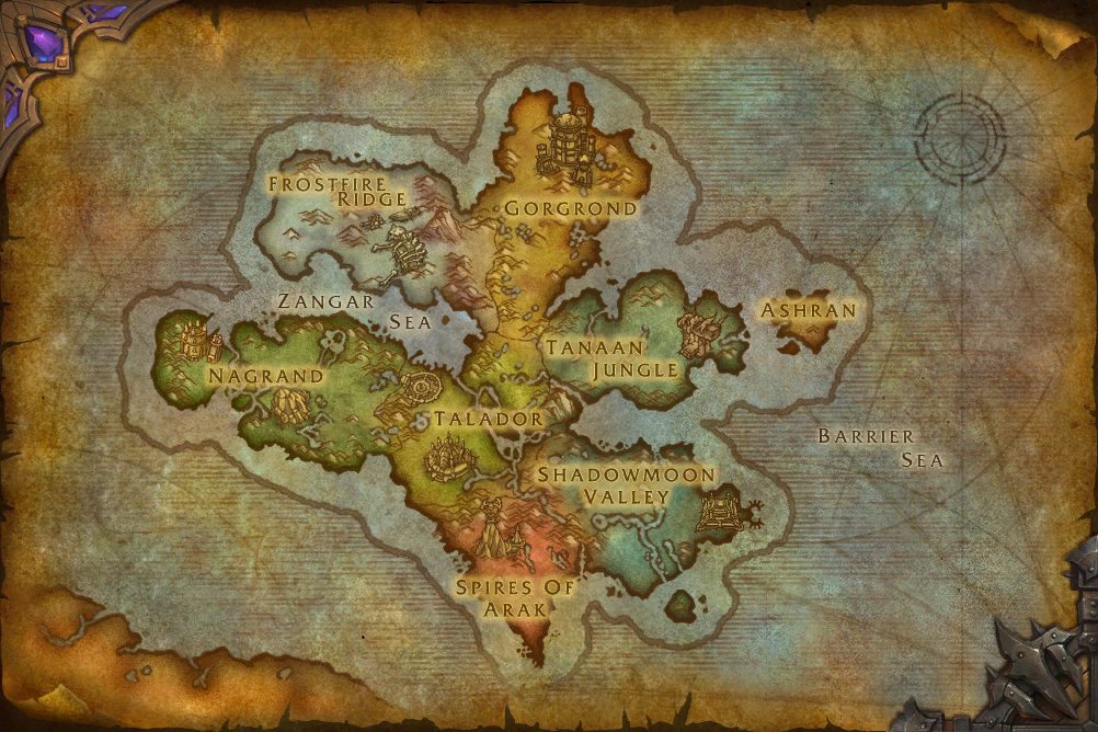 Ashran map
