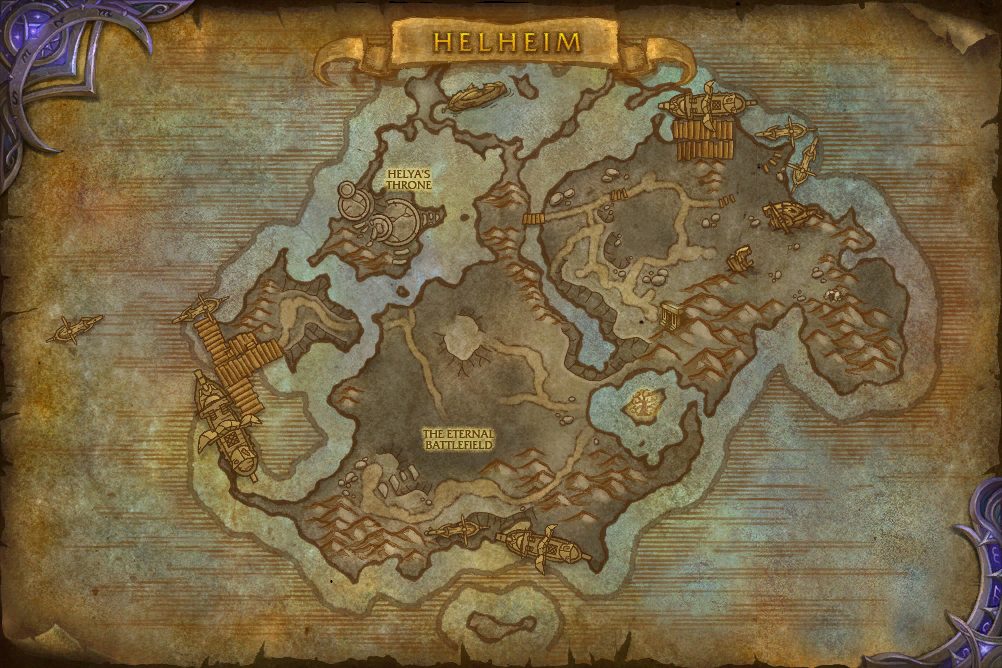 Helheim zone map