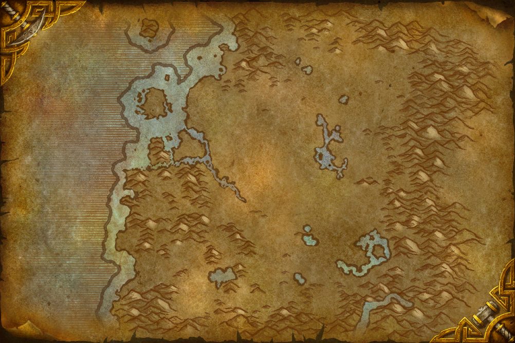 Desolace zone map