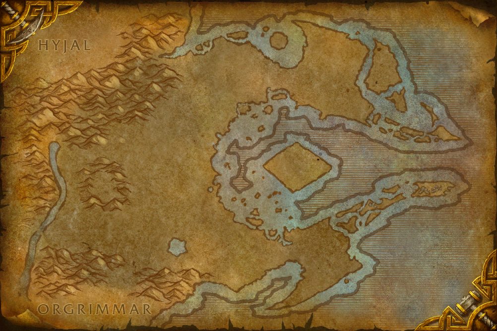 Azshara zone map