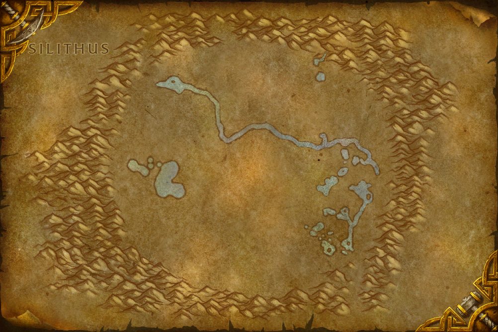 Un'Goro Crater zone map