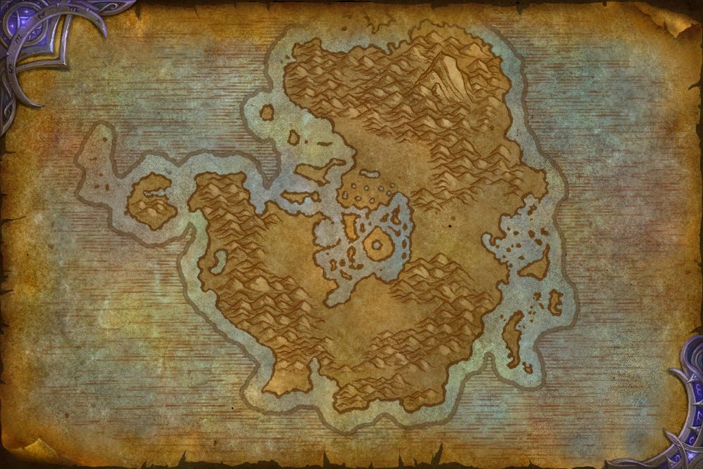 Eye of Azshara zone map