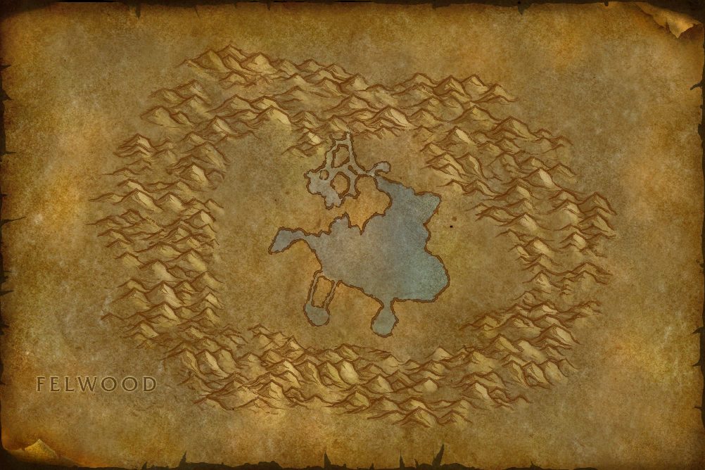 Moonglade zone map