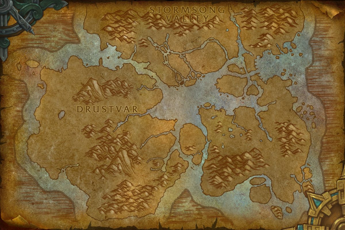 Tiragarde Sound zone map