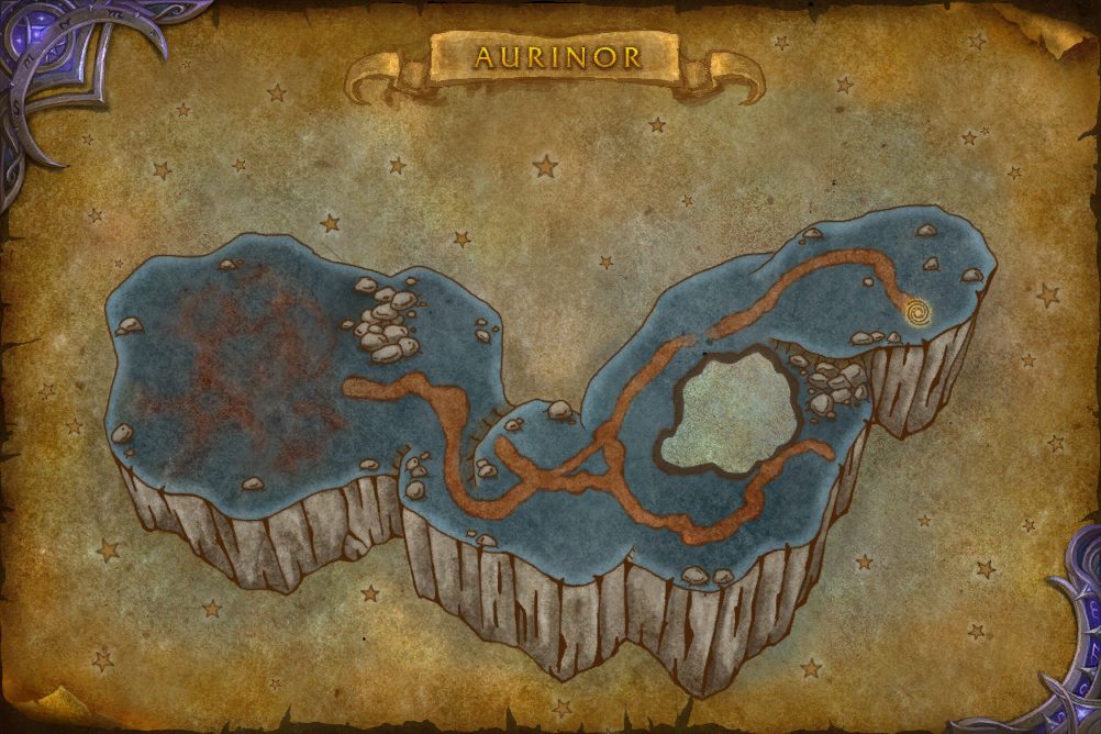 Greater Invasion Point: Pit Lord Vilemus zone map