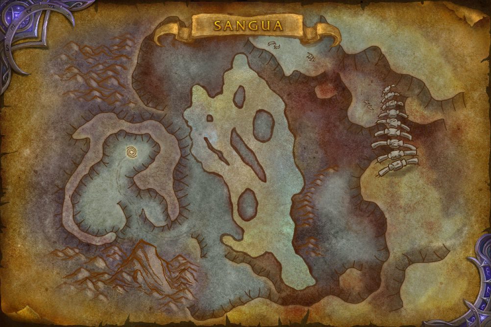 Greater Invasion Point: Sotanathor zone map