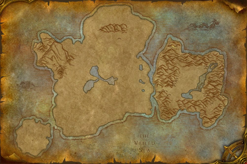 Azuremyst Isle zone map