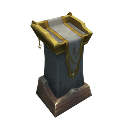 Draconic Auctioneer's Lectern