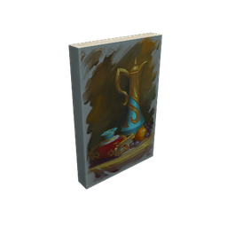 "Brunch and a Book" Unframed Painting