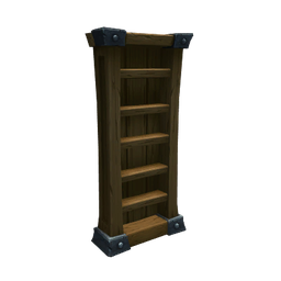 Tall Sturdy Wooden Bookcase
