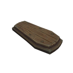 Wooden Coffin Lid