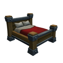 Sturdy Wooden Bed