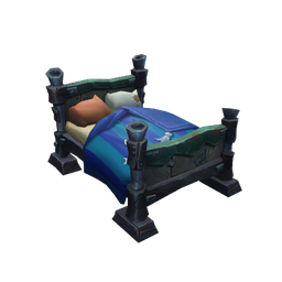 Cozy Four-Pipe Bed