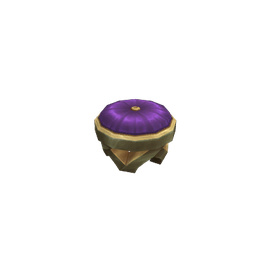 Elegant Padded Footstool