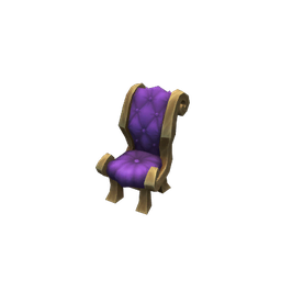 Small Elegant Padded Chair