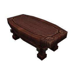Pandaren Wooden Table
