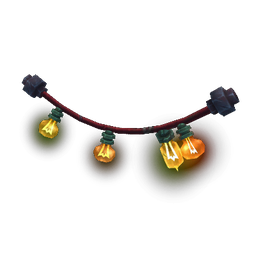 Tiny String of Schmancy Goblin Lights