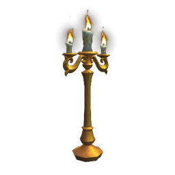 Ornate Silvermoon Candelabra